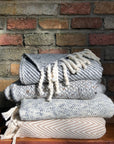 Chunky Chevron Turkish Throw