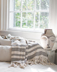 Woven Stripe Turkish Throw