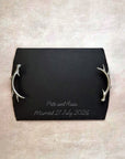 Antler Slate Serving Tray - Medium