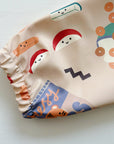 Long Sleeved Baby Bib - Snack Time