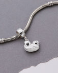 Sloth Silver Charm