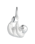 Sloth Silver Charm