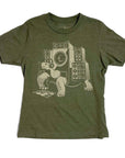 Slow Beats Kids T-Shirt in Heather Olive