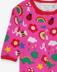 Cozy Dinosaur and Unicorn Sleepsuit for Babies, Premium Organic Cotton with Snap Buttons for Easy Diaper Changes by Toby Tiger at brixbailey.com