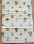 Travel Changing Mat - Pot Plants