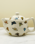 Small Herbal Teapot - Butterflies