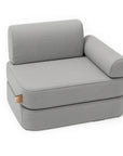 Small Indoor/Outdoor Outzy Pocket Sofa For Children - Fog Gray