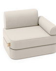 Small Indoor and Outdoor Pocket Sofa for Children in Oat Blush Beige
