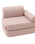 Small Indoor/Outdoor Outzy Pocket Sofa For Children - Rosy Dune Pink