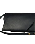 Versatile Leather Clutch Wallet with Adjustable Strap