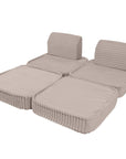 Small Kids Sofa – Compact, Stylish, and Comfortable - Versatile & Safe for Any Child's Room by MeowBaby at www.brixbailey.com
