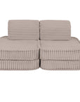 Small Modular Sofa for Kids in Churros Beige