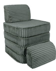 Small Modular Sofa for Kids - Churros Forest Green