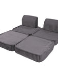 Small Modular Sofa for Kids - Churros Jurassic Grey