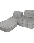 Small Modular Sofa for Kids in Moon Grey