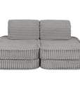 Small Modular Sofa for Kids - Churros Moon Grey