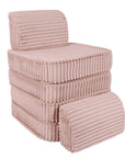 Small Modular Sofa for Kids - Churros Pink