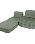 Small Modular Sofa for Kids Sage Green