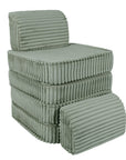 Small Modular Sofa for Kids - Churros Sage Green