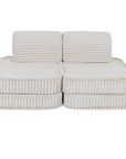 Small Modular Sofa for Kids - Churros White