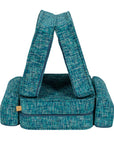 Small Modular Sofa for Kids - Tangle Lagoon Blue