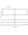 Small Modular Sofa for Kids - Tangle Moon Grey
