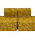Small Modular Sofa for Kids in Honey Mustard
