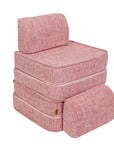 Small Modular Sofa for Kids - Tangle Bubblegum Pink