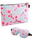 Contoured Sleep Mask & Accessories Bag Set - Various Prints