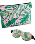 Contoured Sleep Mask & Accessories Bag Set - Various Prints