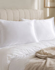 Soft Satin Pillowcase Set, Cloud