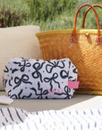 Wash Bag - Bows Print