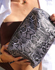 Wash Bag - Snake Print