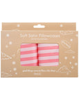 Soft Satin Pillowcase Set, Candy Shop