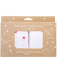 Soft Satin Pillowcase Set, Starlit Cherry