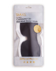 Contoured & Satin Sleep Mask Double Pack & Wash Bag Set- Various Prints