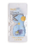 Contoured 3D Blackout Sleep Mask, Butterflies