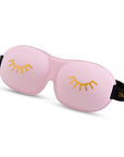 Contoured 3D Blackout Sleep Mask – Wink Baby Pink