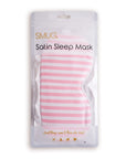 Contoured & Satin Sleep Mask Double Pack & Accessories Bag Set - Various Prints