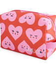 Wash Bag - Hearts Print