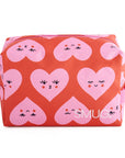 Wash Bag - Hearts Print