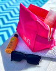 Wash Bag - Bright Pink