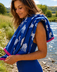 Snow Leopards Organic Cotton Towels