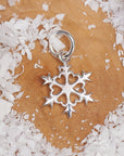 Snowflake Silver Charm