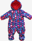 Cozy Hedgehog Snowsuit for Kids - Waterproof, Fleece-Lined Winter Outfit with Removable Booties by Toby Tiger at brixbailey.com