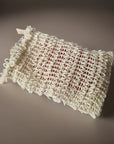 Linen Exfoliating Soap Saver Bag