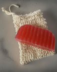 Linen Exfoliating Soap Saver Bag