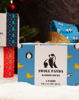 Animal Sock Box - 3 Pairs of Bamboo Socks (His)