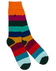 Block Striped Bamboo Socks