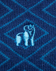 Blue Diamond Bamboo Socks